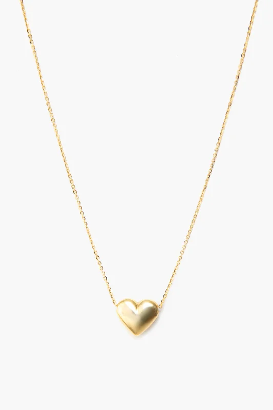 Once-A-Year Jewelry Deals – Shop Before They’Re Gone 14K Yellow Gold Heart Charm Necklace