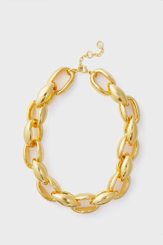 Jewelry Clearance – Final Chance To Save Big Gold Hendrix Chunky Chain Necklace