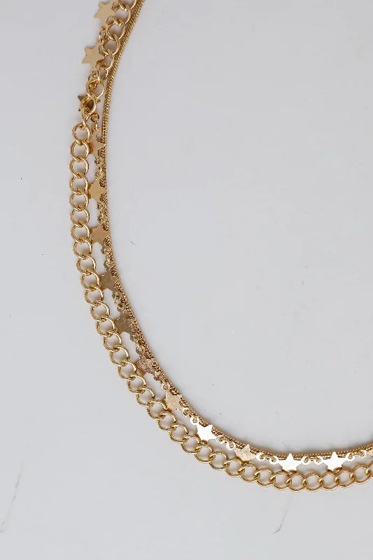 Katie Star Layered Necklace