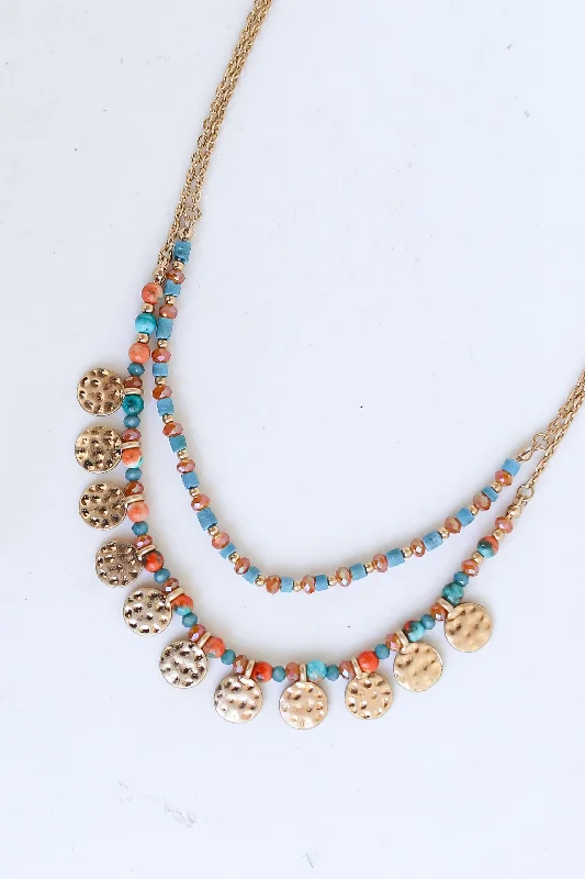 Shop Dazzling Jewelry At The Best Prices FINAL SALE - Molly Beaded Layered Necklace