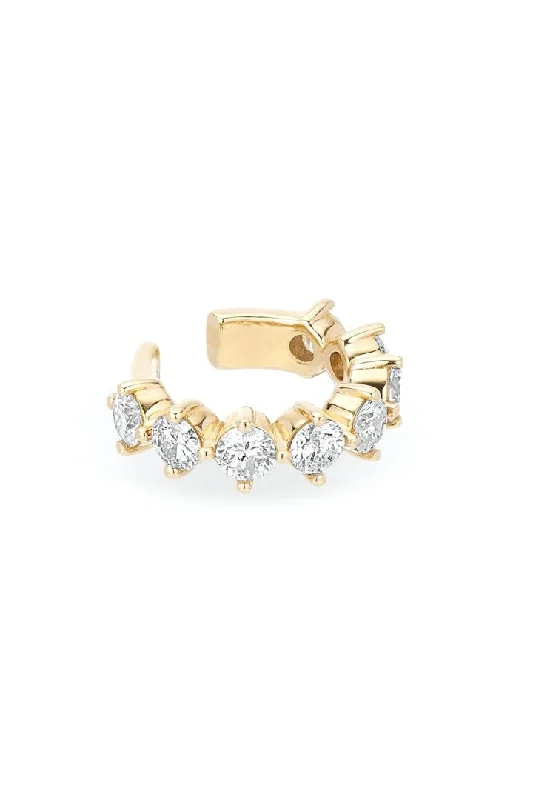 Your Dream Jewelry At Dream Prices – Shop Now Premier Amigos Diamond Ear Cuff - 14K Yellow Gold