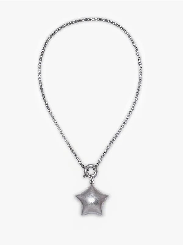 Chic And Stylish Jewelry At Exclusive Prices The Star Necklace - Silver