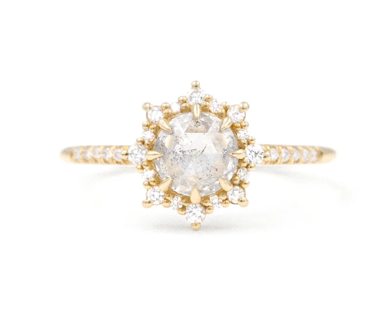 Bestselling Jewelry Now On Sale – Elevate Your Look 0.88-Carat Salt and Pepper Diamond Sienna Ring