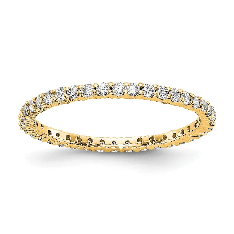 Timeless Jewelry, Timeless Savings – Don't Wait 1.5mm 14K Rose, Yellow or White Gold 1/2 Ctw Diamond Eternity Band