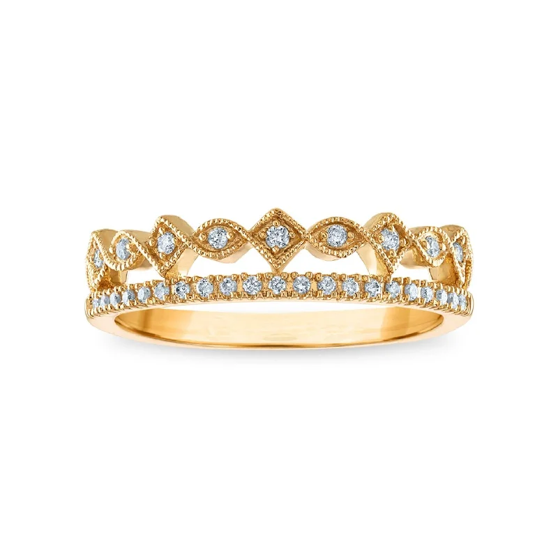 Get The Sparkle You Love At Prices You Adore 1/6 CTW Diamond Fashion Ring in 10KT Yellow Gold