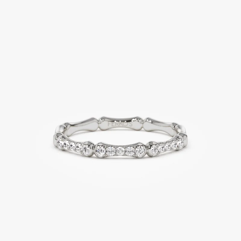 14K White Gold