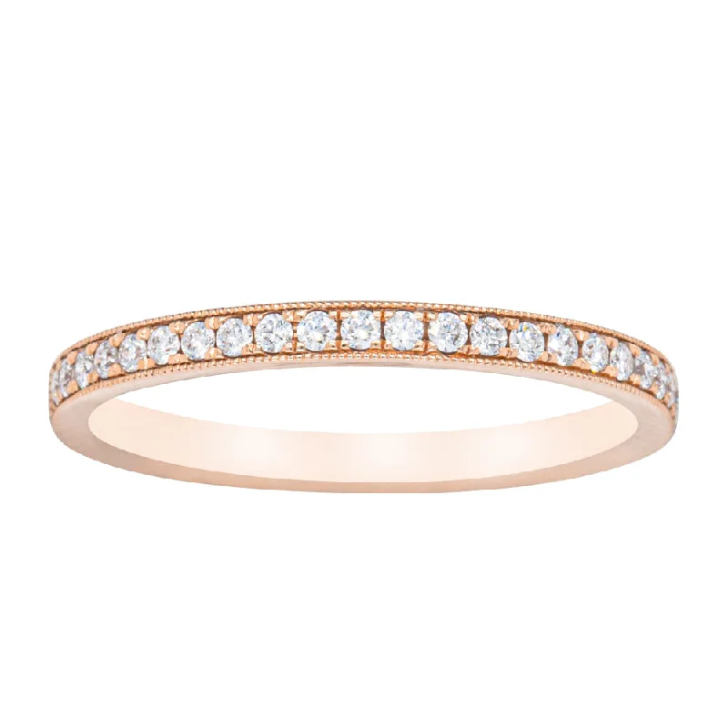 Gorgeous Jewelry, Limited-Time Savings 18ct Rose Gold .16ct Diamond Galaxis Band