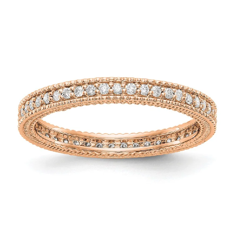 Celebrate With Sparkle – Jewelry Sale Now Live 2.5mm 14K Rose, White or Yellow Gold 1/3 Ctw Diamond Eternity Band