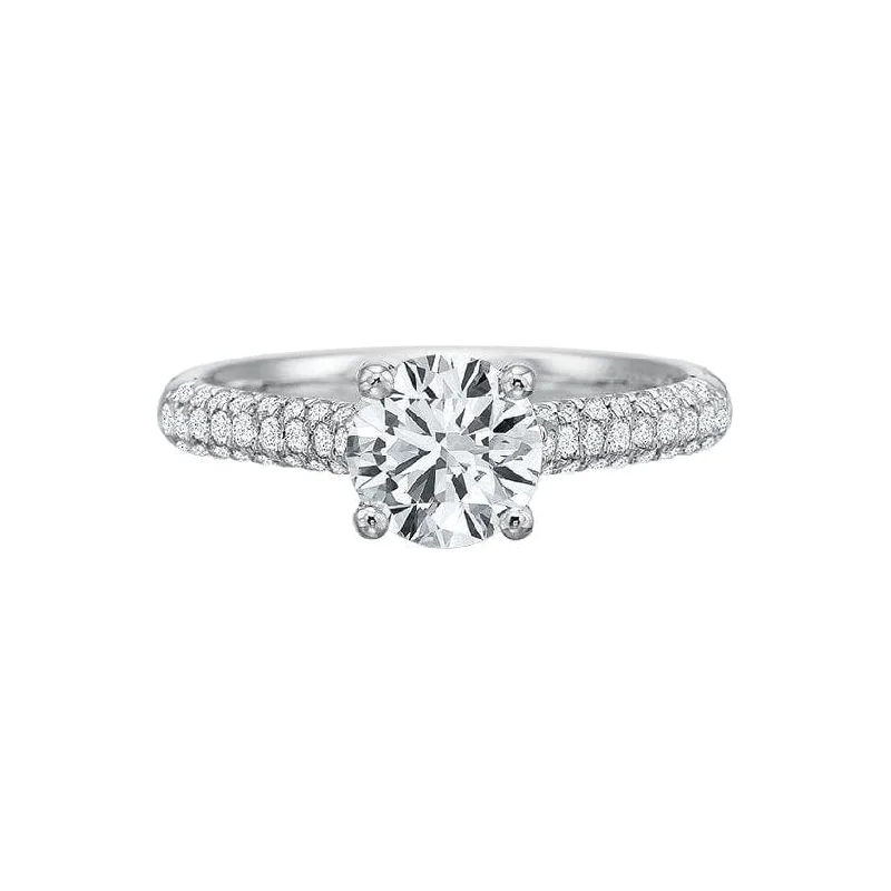 New Aire Diamond Semi Mount Ring