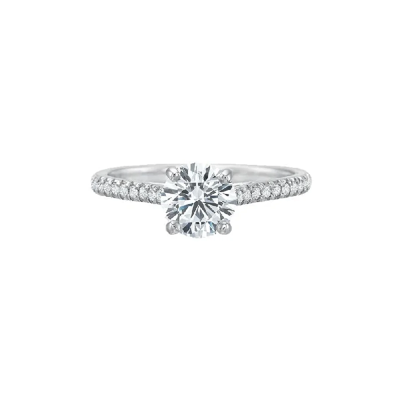 New Aire Diamond Semi Mount Ring