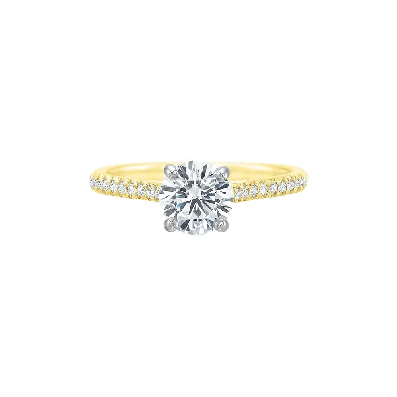 New Aire Diamond Semi Mount Ring