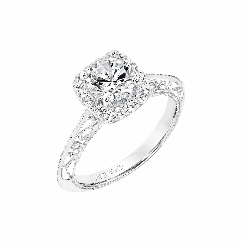 Luxury Jewelry At Unbeatable Discounts Audriana Diamond Semi Mount Ring