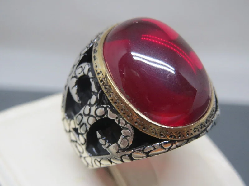 Elegant Jewelry At Unbeatable Offers – Shop Before It's Gone Turkish Handmade Jewelry 925 Sterling Silver Ruby Stone Mes Rings