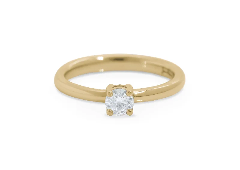 Premium Jewelry Now Available At Special Discounts Aria Diamond Engagement Ring, Yellow Gold