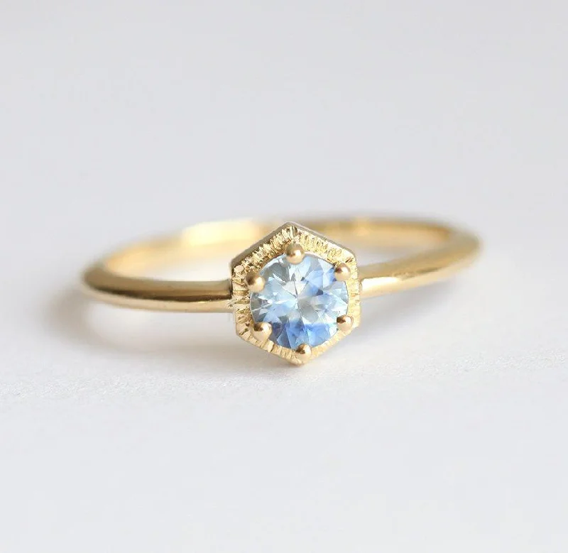 Jayda Blue Sapphire Ring