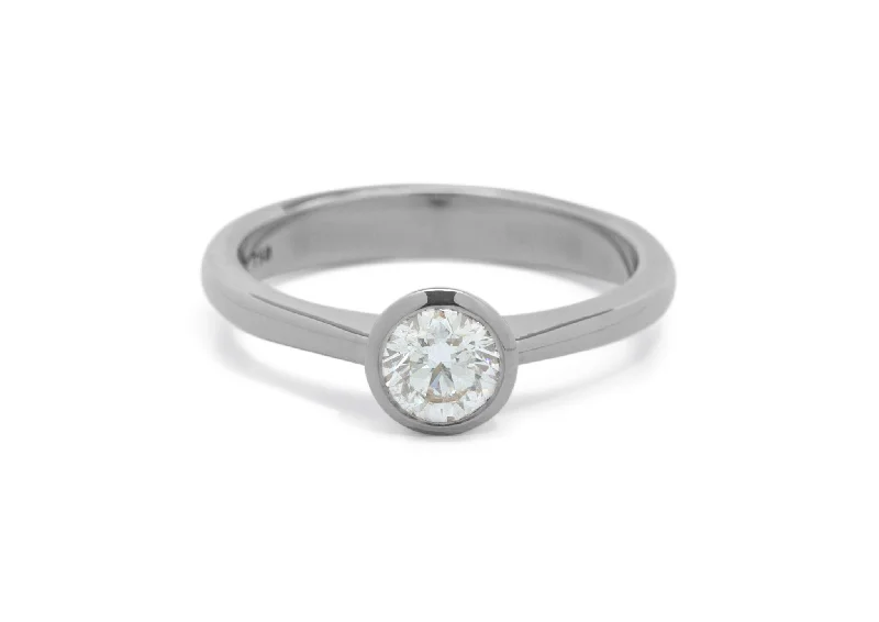 Dazzle With Discounts – Shop Jewelry On Sale JW698 Diamond Engagement Ring, White Gold & Platinum