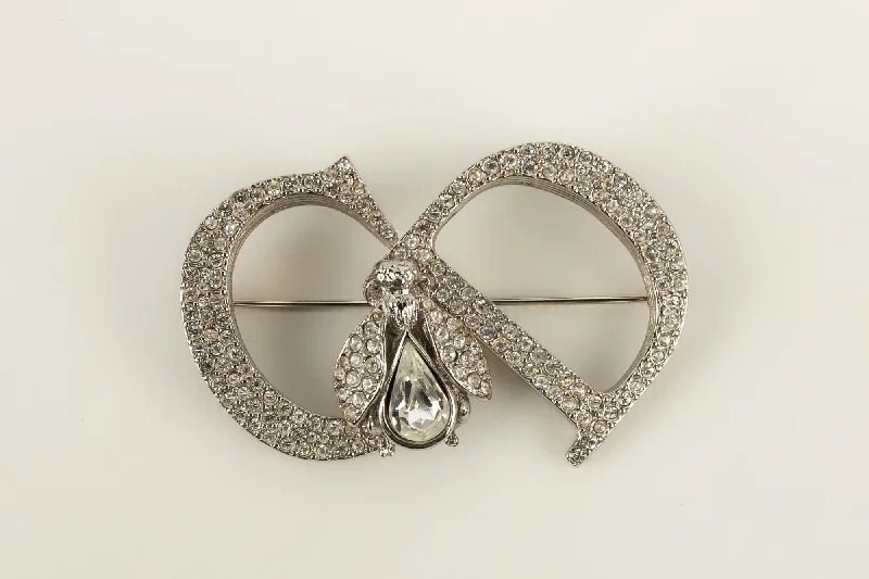 Jewelry Clearance – Final Chance To Save Big Broche argentée Dior