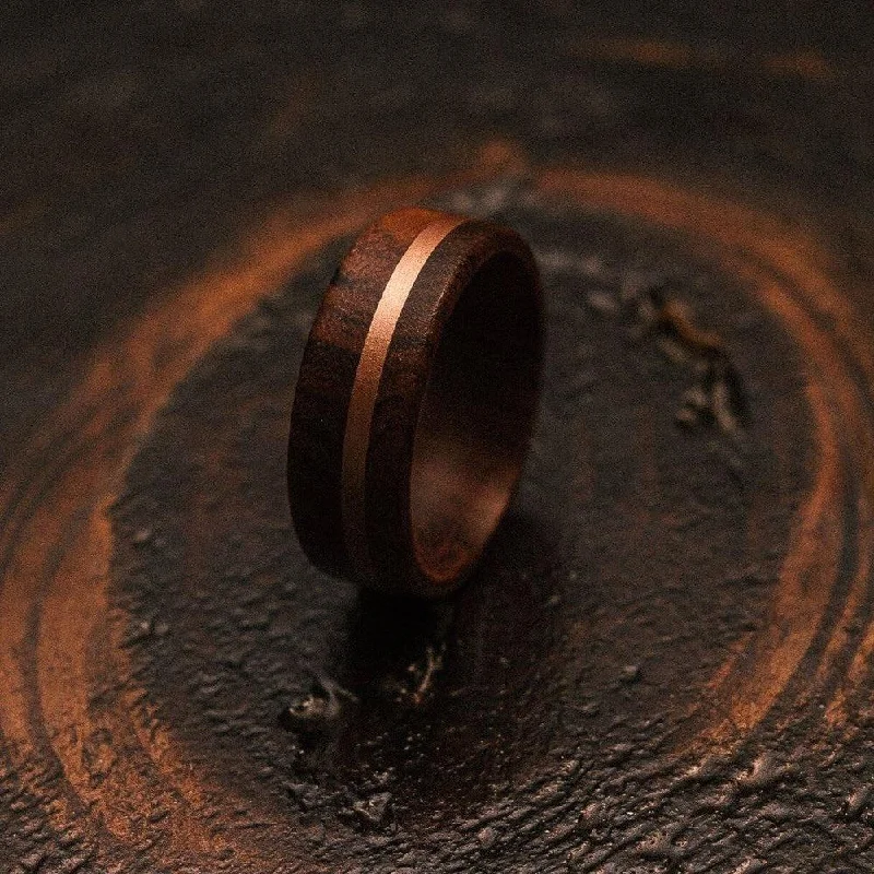 Premium Jewelry At Special Low Prices For A Limited Time "Circe"  Ironwood X Copper Ring