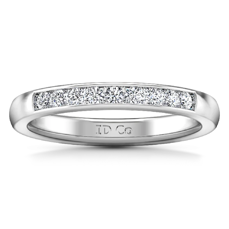 Breathtaking Jewelry, Breathtaking Prices Diamond Wedding Band Sydney 0.18 Cts 14K White Gold