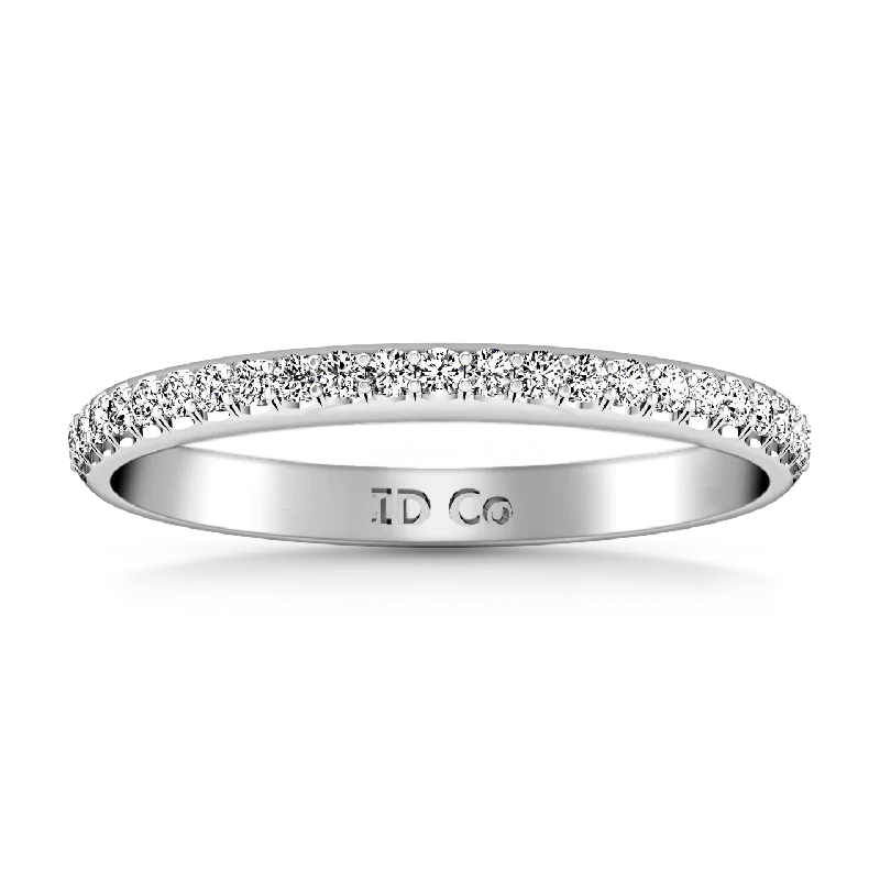 Best Jewelry Deals – Shop Premium Pieces At Great Prices Diamond Wedding Band Talia 0.25 Cts 14K White Gold