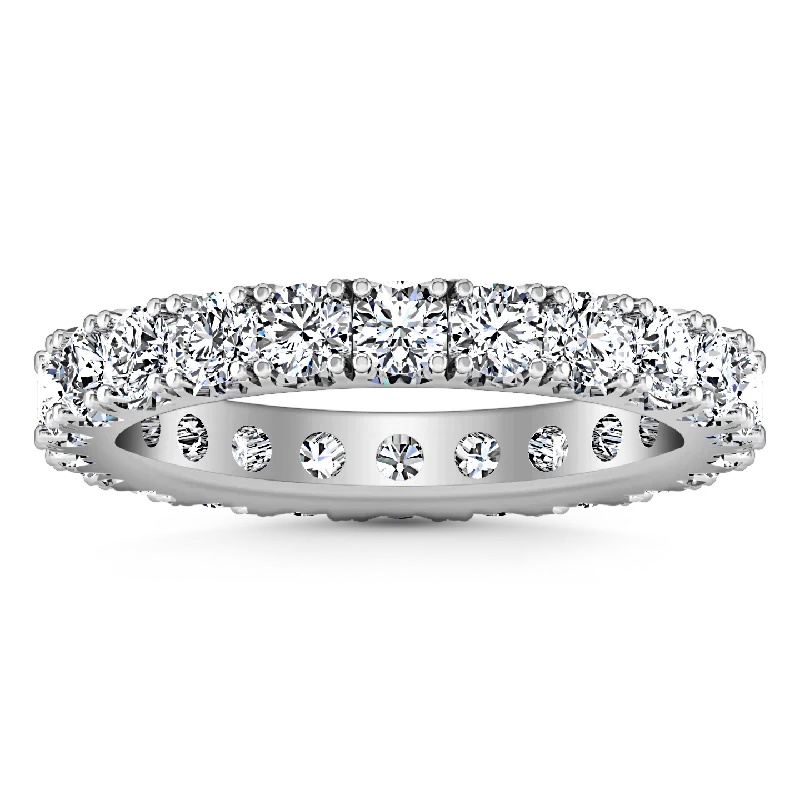 Jewelry Clearance Event – Last Chance For Stunning Deals Eternity Ring Natasha  1.6 Cts 14K White Gold