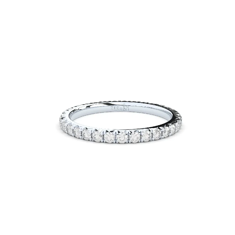 The Ultimate Jewelry Sale – Shop Premium Styles Grace 17mm Eternity 14K Whitegold Ring w. Lab-Grown Diamonds