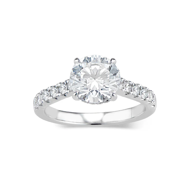 Exclusive Jewelry Bundles At Discounted Rates Round Diamond Engagement Ring