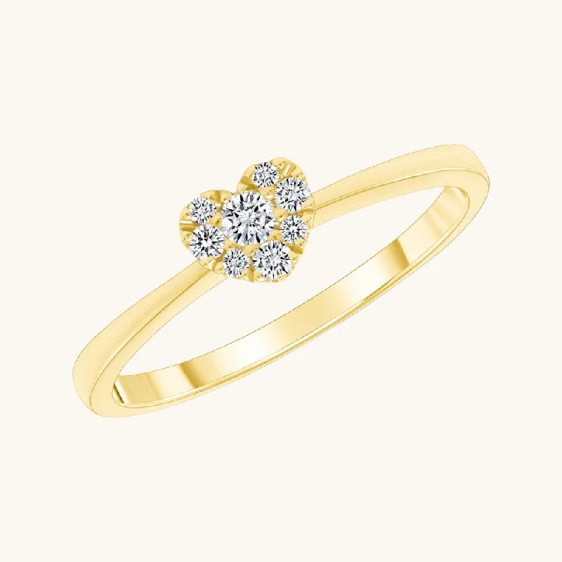 Fashion-Forward Jewelry At Incredible Prices The Love Note Diamond Heart Promise Ring