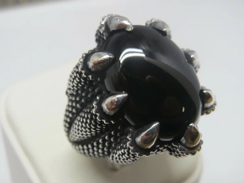 Best Jewelry Deals – Shop Premium Pieces At Great Prices Turkish Handmade Jewelry 925 Sterling Silver Onyx Stone Mens Rings