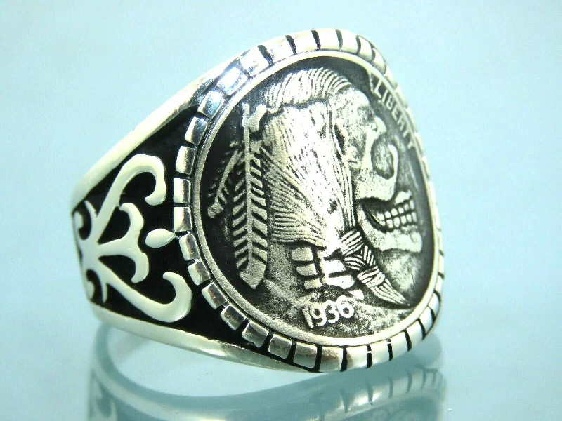 Exclusive Jewelry Bundles At Discounted Prices Turkish Hanmade 925 Sterling Silver Skul Design Mens Rings