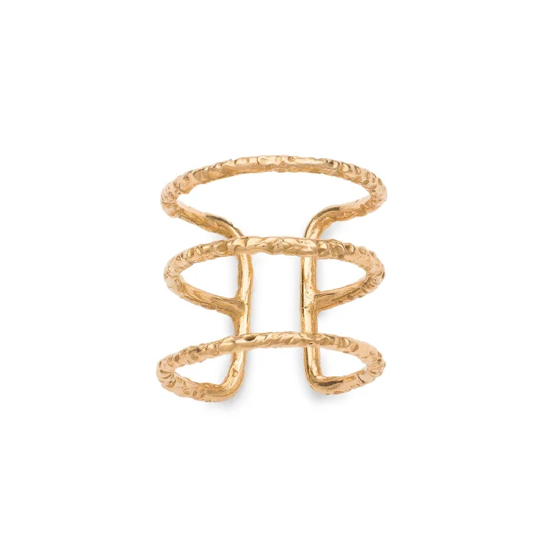 Trending Jewelry Styles Now At Limited-Time Discounts 3D 18K Gold Ring