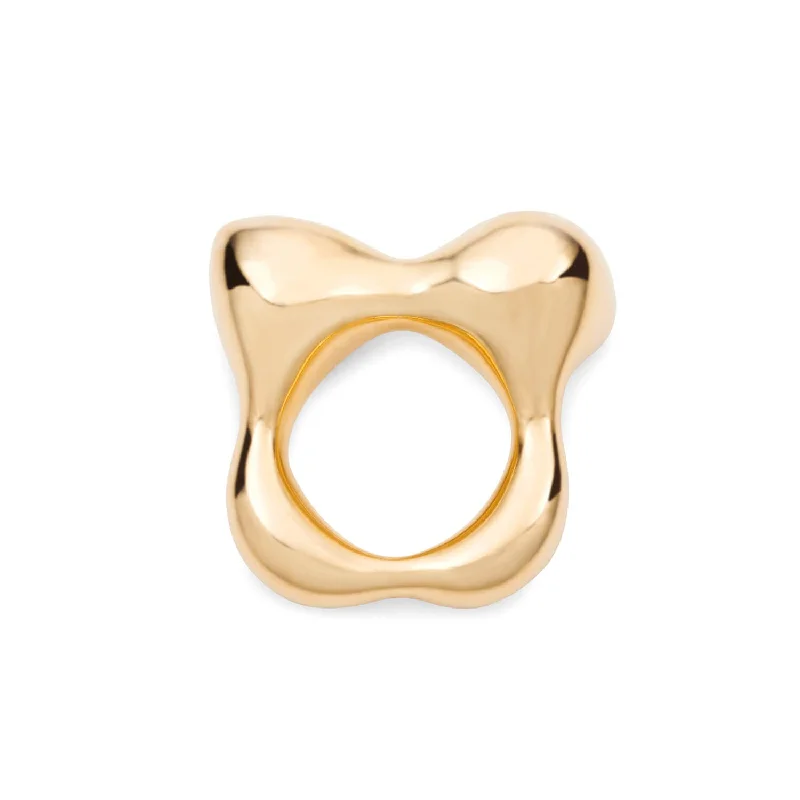 Seasonal Jewelry Deals – Elevate Your Style Hail Mary 18K Gold Ring