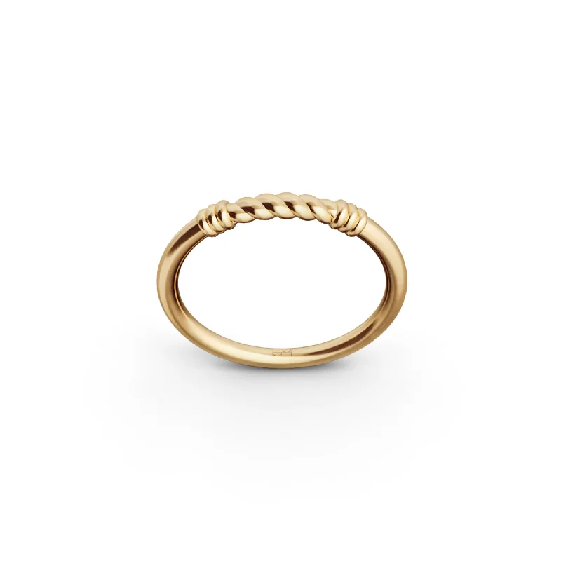 Luxury Jewelry Sale – Sparkle For Less Elements N°2 18K Gold Ring