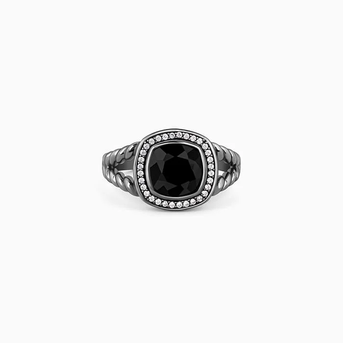 Accessorize For Less – Luxury Jewelry At Affordable Prices Black Rhodium Bold Fashion Ring For Him