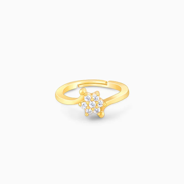 Buy More, Save More On Stunning Jewelry Pieces Golden Snowflake Ring