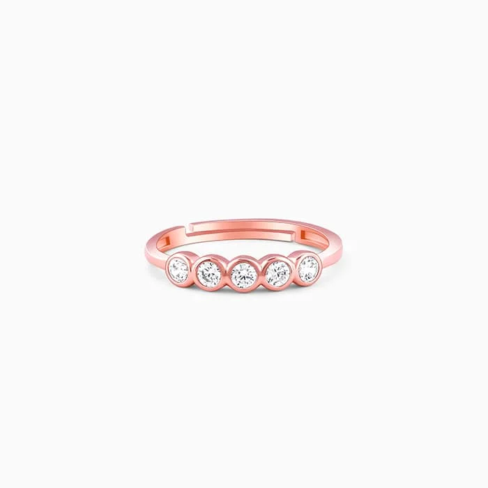 Exclusive Online Jewelry Sale – Don't Wait Rose Gold Bubble Ring