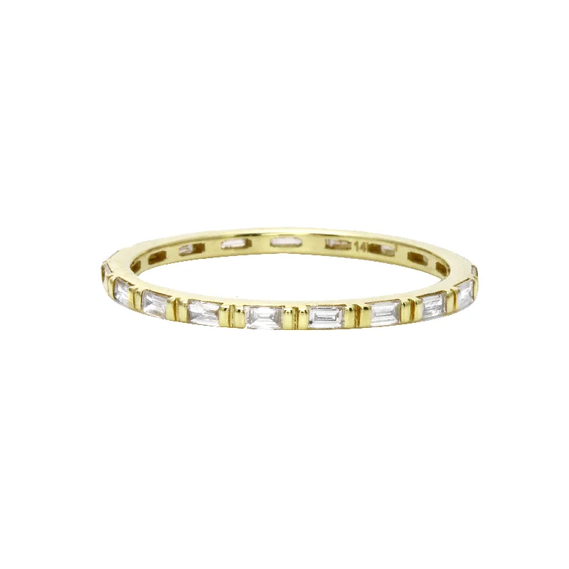 Jewelry Sale Alert – Shop Timeless Elegance Today Bar-Set Diamond Baguette Eternity Band