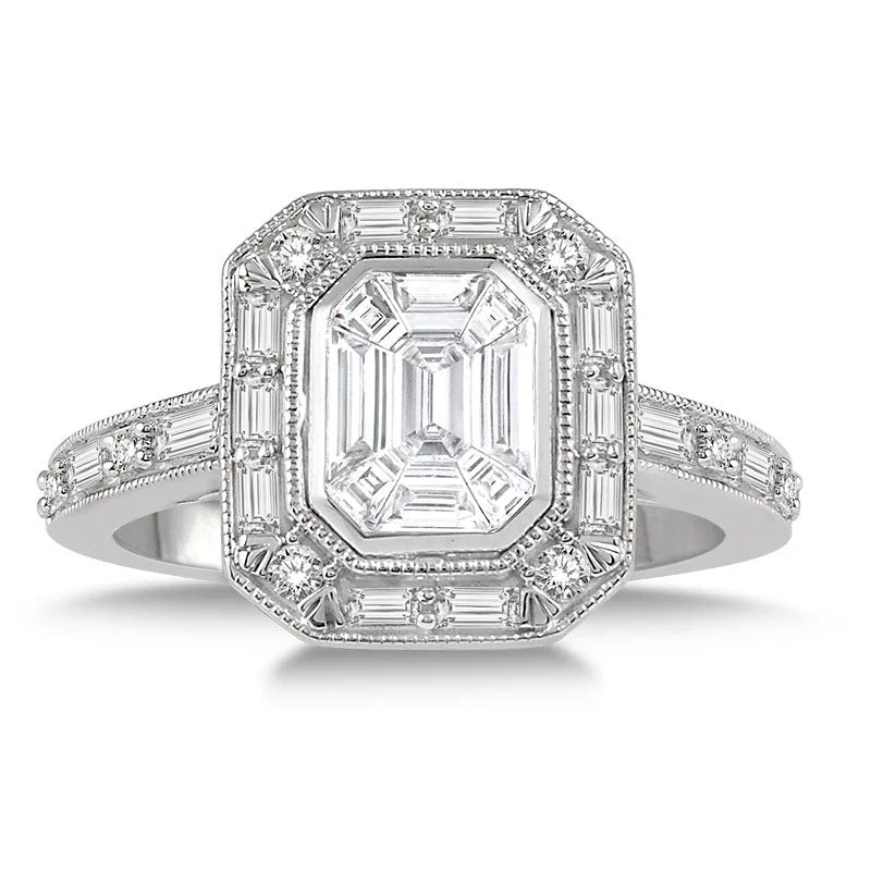 Last Chance To Shop High-End Jewelry At Markdown Prices Diamond Illusion Cocktail Ring