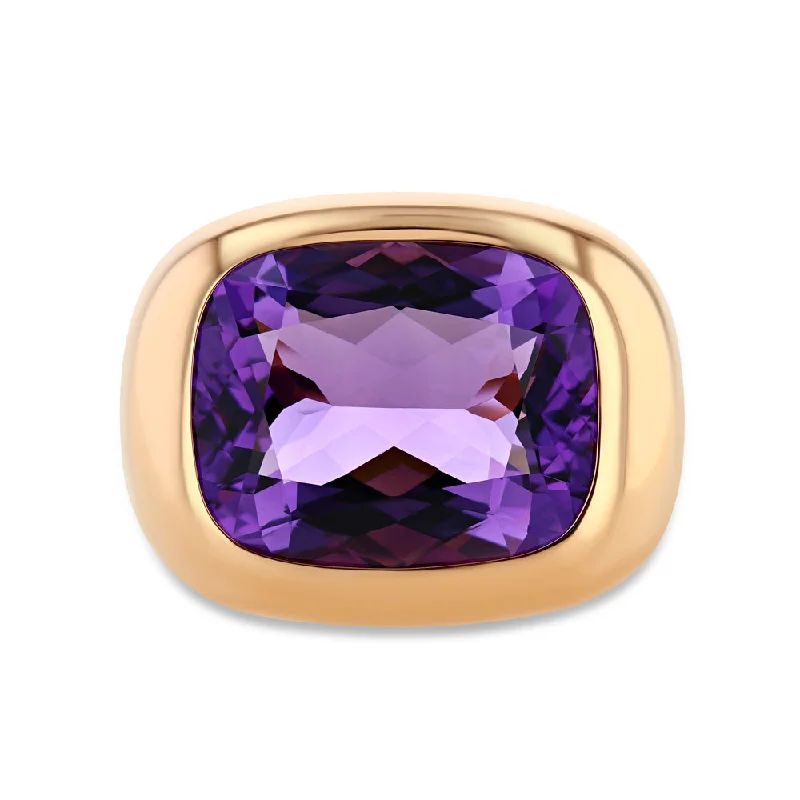 Elegant Necklaces And Bracelets At Limited-Time Offers East West Amethyst Ring