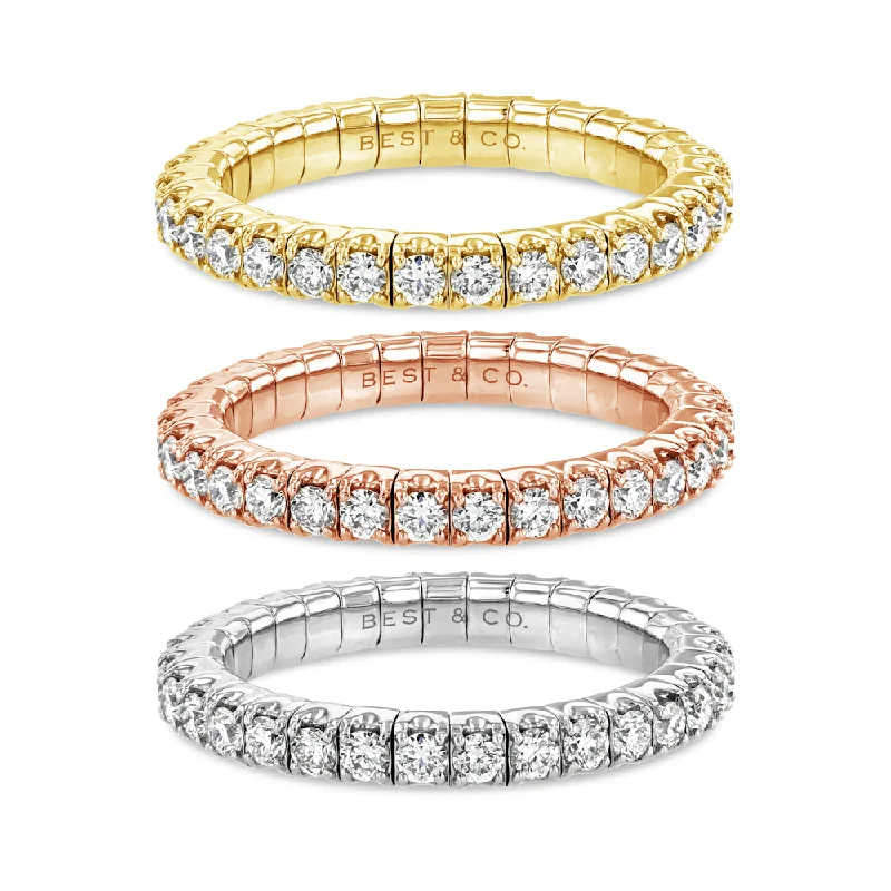 Eco-Friendly Sustainable Jewelry For Conscious Buyers Flexible Diamond Band