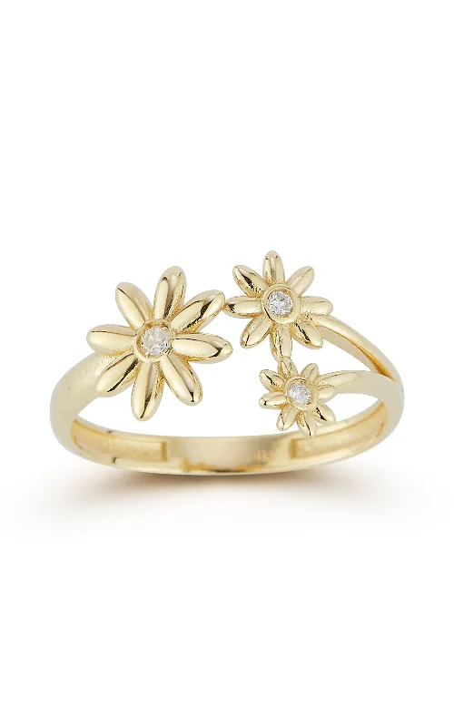 Unique Jewelry For Less – Shop The Sale Now Triple Flower Ring