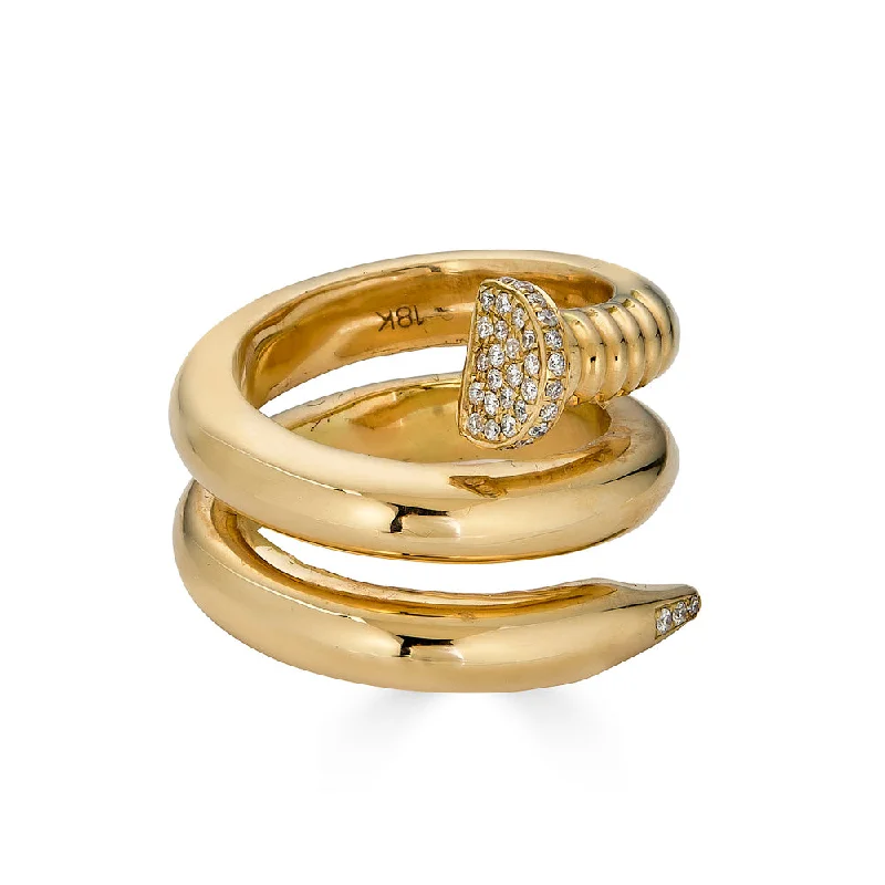 Don't Miss Out On Bestselling Jewelry At Special Prices Gold Diamond Screw Ring