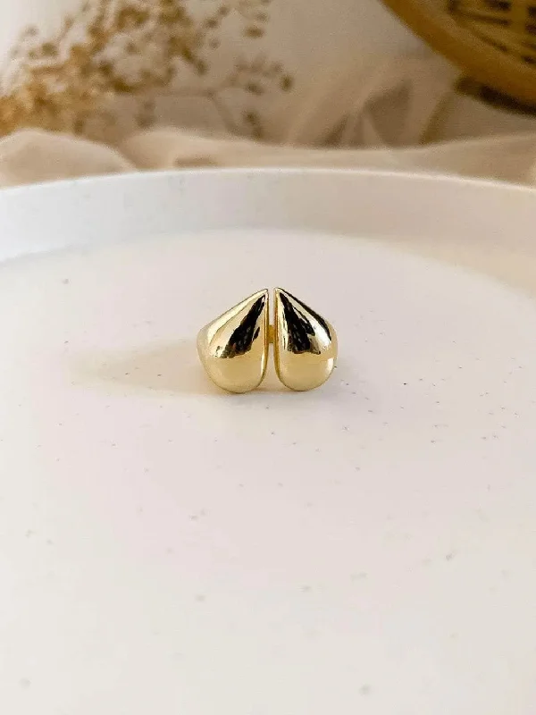 Trending Jewelry Styles Now At Limited-Time Discounts Hollow Bold Teardrop Ring