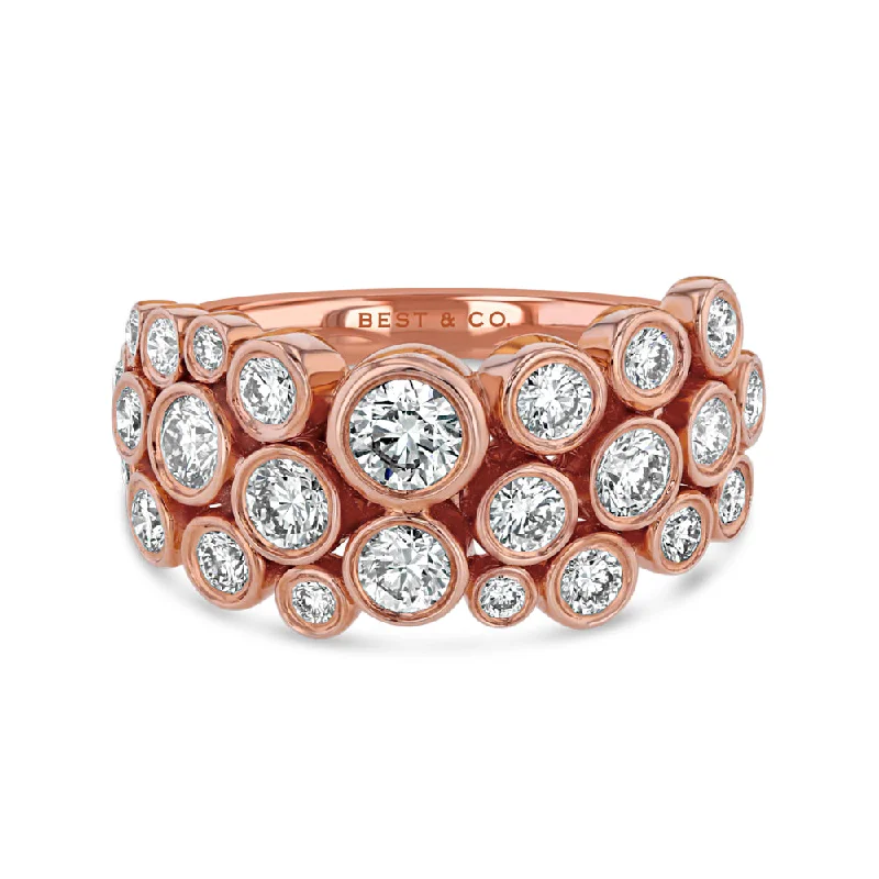 Shop High-Quality Jewelry At Jaw-Dropping Discounts Organic Bezel Set Diamond Ring