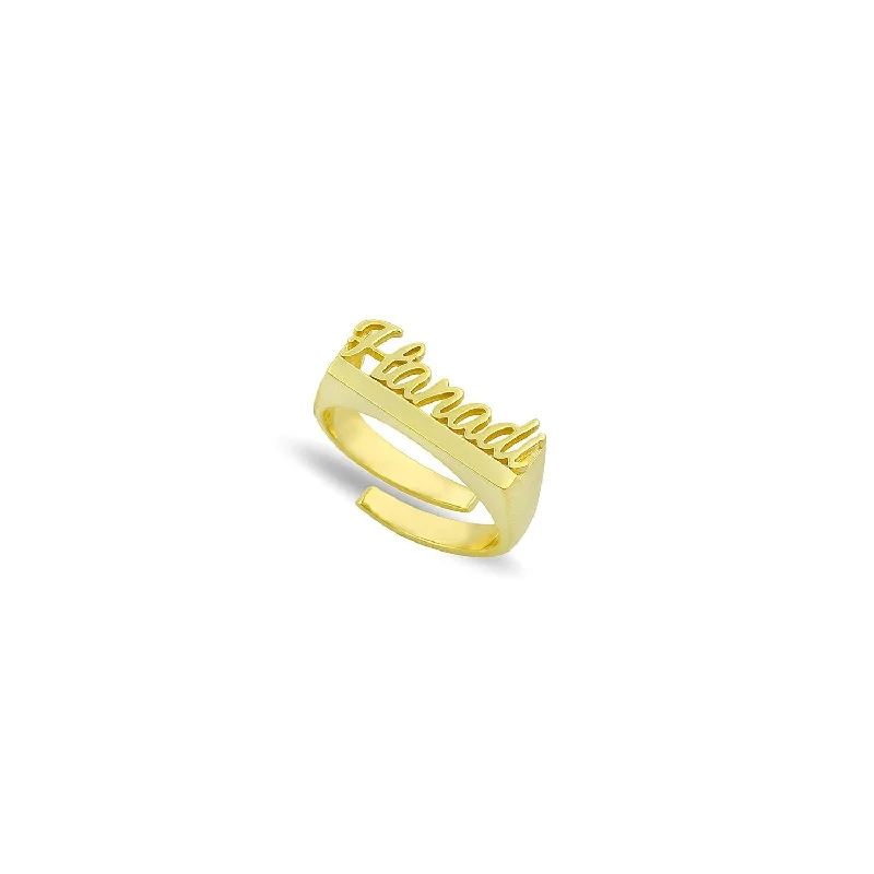 Flash Sale On Exquisite Jewelry – Don't Miss Out Personalized Script Ring