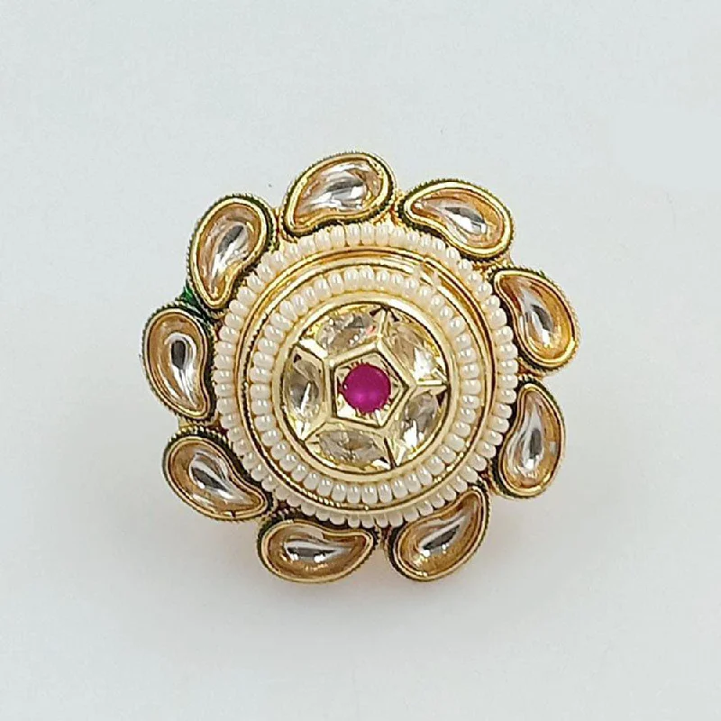 Celebrate With Sparkle – Jewelry Sale Now Live Pooja Bangles Gold Plated  Kundan  Stone  Ring