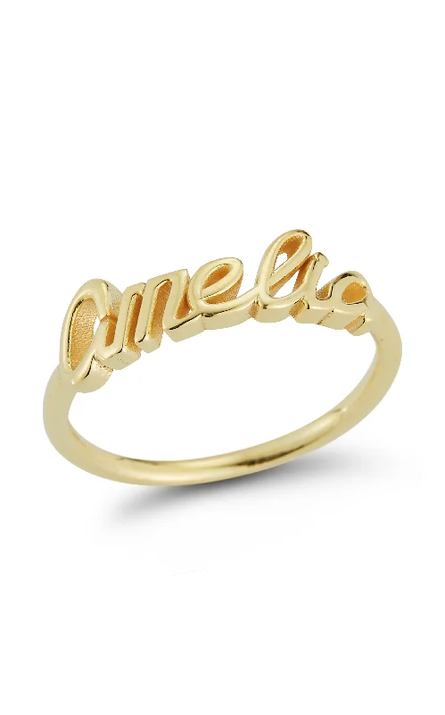 Handcrafted Jewelry Sale – Unique Designs At Low Prices Script Name Ring