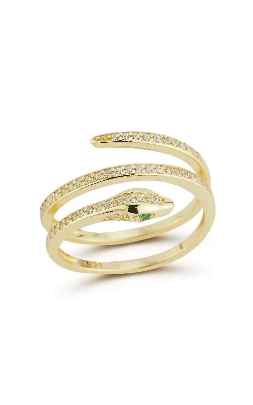 Affordable Luxury Jewelry For Every Occasion Snake Wrap Ring