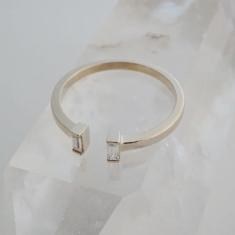 Versatile Layering Jewelry For Effortless Chic Stevie Baguette Ring