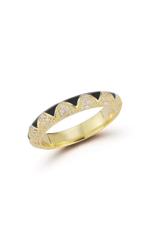 Make Your Outfit Shine With Discounted Jewelry Zig Zag Band Ring